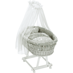Alvi ® Moisés Completo Birthe White Baby Forest