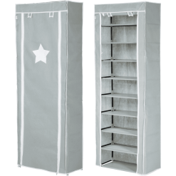 Roba Armario De Almacenamiento Textil L Little Stars 58.0 X 28.0 X 142 Cm -Roban Comercio armario de almacenamiento textil l little stars 58 0 x 28 0 x 142 cm a304716 4