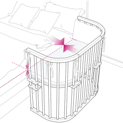 Babybay Cuna Colecho MaxiComfort Plus Lacado Madera -Roban Comercio babybay cuna colecho maxicomfort plus lacado madera a376136 4