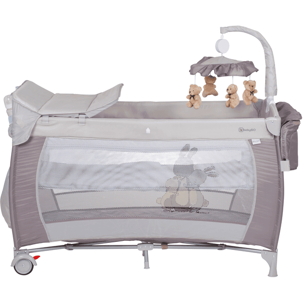 BabyGO Cuna De Viaje Sleeper Delux - Beige 5 BabyGO Cuna De Viaje Sleeper Delux - Beige - Imagen 3