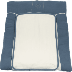 Bebes Collection Be Be 's Collection Cambiador Muselina Azul Oscuro 55 X 70 Cm