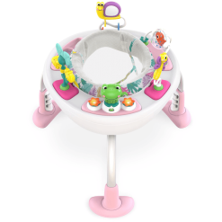Bright Starts Bright Starts Bounce Bounce Baby™ Trampolín Y Mesa Juguete 2 En 1 Rosa -Roban Comercio bright starts bounce bounce baby trampolin y mesa juguete 2 en 1 rosa a319502 3
