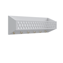 Cam Cam Copenhagen Estantería Harlequin Con Ganchos Gris -Roban Comercio cam cam copenhagen estanteria harlequin con ganchos gris a370712 3