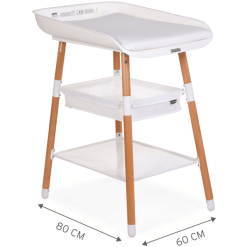 Childhome CHILD HOME Cambiador Evolux Blanco -Roban Comercio child home cambiador evolux blanco a298653 2
