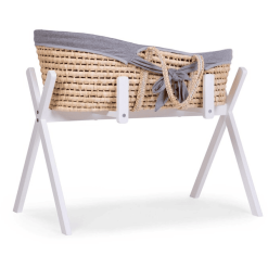 Childhome CHILD HOME Cesta De Mosaico De Hoja De Maíz Incl. Colchón Y Funda Gris -Roban Comercio child home cesta de mosaico de hoja de maiz incl colchon y funda gris a330507 3