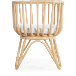 Childhome CHILD HOME Cuna Rectangular De Ratán Con Nido Y Colchón -Roban Comercio child home cuna rectangular de ratan con nido y colchon a310859 3