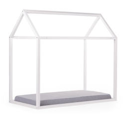 Childhome CHILD HOME Marco Cama Casa Tipi Blanco 70 X 140 Cm -Roban Comercio child home marco cama casa tipi blanco 70 x 140 cm a366885 3