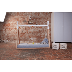 Childhome CHILD HOME Marco De Cuna Tipi Nature Blanco 70 X 140 Cm -Roban Comercio child home marco de cuna tipi nature blanco 70 x 140 cm a265358 4