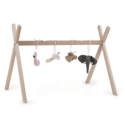 Childhome CHILD HOME Soporte Tipi Para Moisés + Gimnasio Para Bebés Natural -Roban Comercio child home soporte tipi para moises gimnasio para bebes natural a297639 3