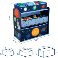 Delta Children Delta Child Ren Space Adventure S Toy Organizer -Roban Comercio delta child ren space adventure s toy organizer a332474 2