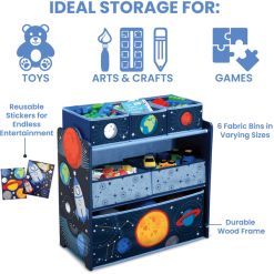 Delta Children Delta Child Ren Space Adventure S Toy Organizer -Roban Comercio delta child ren space adventure s toy organizer a332474 3