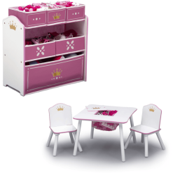 Delta Children Organizador De Juguetes Princess Crown -Roban Comercio delta children organizador de juguetes princess crown a332540 3