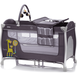Fillikid Cuna De Viaje ALU Mailand Gris