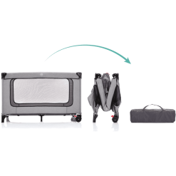 Fillikid Cuna De Viaje Madrid Melange Grey -Roban Comercio fillikid cuna de viaje madrid melange grey a291214 2