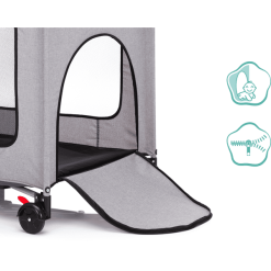 Fillikid Cuna De Viaje Madrid Melange Grey -Roban Comercio fillikid cuna de viaje madrid melange grey a291214 4