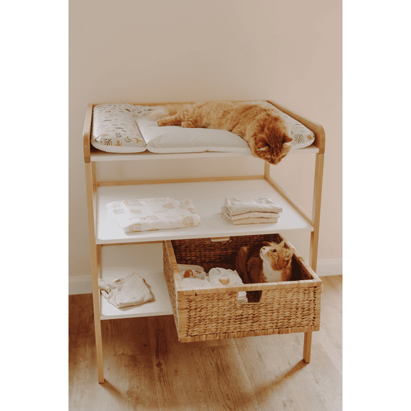 Geuther Estantería Cambiador Clara XL Blanco Madera 6 Geuther Estantería Cambiador Clara XL Blanco Madera - Imagen 4