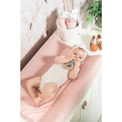 Jollein Funda Cojín Cambiador River Punto Rosa Pálido De 50x70cm -Roban Comercio jollein funda cojin cambiador river punto rosa palido de 50x70cm a283005 2