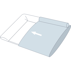 JULIUS ZÖLLNER JULIO ZÖLLNER Cubierta Para El Cambiador Loop "Jacob" Waffle Piqué Seashell -Roban Comercio julio zoellner cubierta para el cambiador loop jacob waffle pique seashell a302494 4