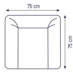 JULIUS ZÖLLNER Cambiador Softy Little Bonsái 75 X 75 Cm -Roban Comercio julius zoellner cambiador softy little bonsai 75 x 75 cm a302461 4