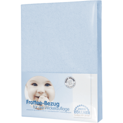 JULIUS ZÖLLNER Sábana Ajustable Para Cambiador Rizo Azul Clarito -Roban Comercio julius zoellner sabana ajustable para cambiador rizo azul clarito a194716 2