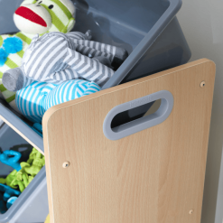 KidKraft® Sistema De Almacenamiento Gris 12 Cajas -Roban Comercio kidkraft sistema de almacenamiento gris 12 cajas a273330 4