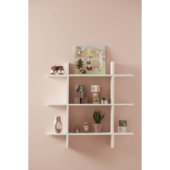 Kids Concept ® Estante De Pared De 3 Niveles 70 X 70 Cm, Blanco -Roban Comercio kids concept estante de pared de 3 niveles 70 x 70 cm blanco a290849 4