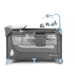 Kinderkraft Cuna De Viaje Joy Blue Con Accesorios -Roban Comercio kinderkraft cuna de viaje joy blue con accesorios a277434 2