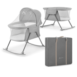 Kinderkraft Cuna Mecedora 3 In 1 Lovi Grey -Roban Comercio kinderkraft cuna mecedora 3 in 1 lovi grey a284914 2