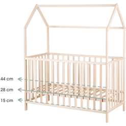 Kindsgard Cama Casa Lillehus 70 X 140 Cm Nature -Roban Comercio kindsgard cama casa lillehus 70 x 140 cm nature a337564 2