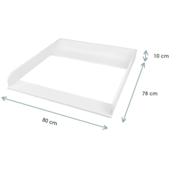 Kindsgard Cambiador Vikla Blanco Para IKEA Malm, Nordi Y Hemnes -Roban Comercio kindsgard cambiador vikla blanco para ikea malm nordi y hemnes a387529 1