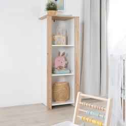 Kindsgard Estante Vertical Hemme Blanco/roble -Roban Comercio kindsgard estante vertical hemme blanco roble a347351 3