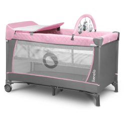 Lionelo Cuna De Viaje Flower Flamingo -Roban Comercio lionelo cuna de viaje flower flamingo a308758 1