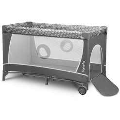 Lionelo Cuna De Viaje Flower Grey Scandi -Roban Comercio lionelo cuna de viaje flower grey scandi a308756 3