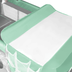 Lionelo Cuna De Viaje Flower Turquesa -Roban Comercio lionelo cuna de viaje flower turquesa a308757 4