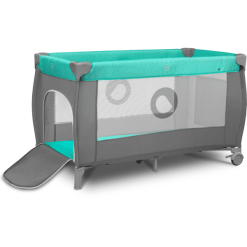 Lionelo Cuna De Viaje Sven Plus Turquoise Grey -Roban Comercio lionelo cuna de viaje sven plus turquoise grey a301552 3