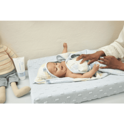 Meyco Funda Para El Cambiador Knots Light Blue -Roban Comercio meyco funda para el cambiador knots light blue a359255 3