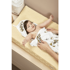 Meyco Funda Para El Cambiador Knots Soft Yellow -Roban Comercio meyco funda para el cambiador knots soft yellow a359254 3