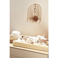 Meyco Funda Para El Cambiador Knots Soft Yellow -Roban Comercio meyco funda para el cambiador knots soft yellow a359254 4