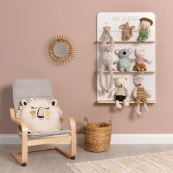 MUSTERKIND ® Estantería Para Peluches Picea Blanco/madera 7 MUSTERKIND ® Estantería Para Peluches Picea Blanco/madera -Roban Comercio musterkind estanteria para peluches picea blanco madera a326645 1