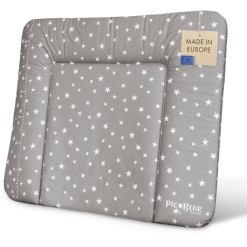 PICBEAR Pic Bear Cambiador 72x85cm Estrellas Gris Blanco