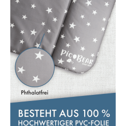 PICBEAR Pic Bear Cambiador 72x85cm Lunares Blanco Gris -Roban Comercio pic bear cambiador 72x85cm lunares blanco gris a409674 2