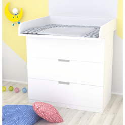 Polini Cambiador Infantil Para IKEA Malm Hemnes Y Nordli Blanco -Roban Comercio polini cambiador infantil para ikea malm hemnes y nordli blanco a375762 3