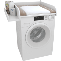 Polini Cambiador Infantil Para Lavadora Con Compartimento Blanco -Roban Comercio polini cambiador infantil para lavadora con compartimento blanco a409176 1
