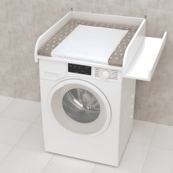 Polini Cambiador Infantil Para Lavadora Con Compartimento Blanco -Roban Comercio polini cambiador infantil para lavadora con compartimento blanco a409176 3