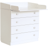 Polini Kids Baby Mueble Cambiador Simple 1580 Blanco -Roban Comercio polini kids baby mueble cambiador simple 1580 blanco a260110