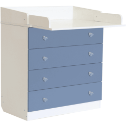 Polini Kids Cambiador Para Bebés Simple 1580 Blanco-azul -Roban Comercio polini kids cambiador para bebes simple 1580 blanco azul a265055 3