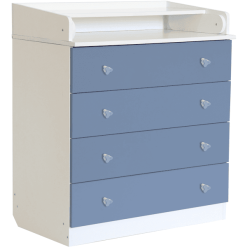 Polini Kids Cambiador Para Bebés Simple 1580 Blanco-azul -Roban Comercio polini kids cambiador para bebes simple 1580 blanco azul a265055 4