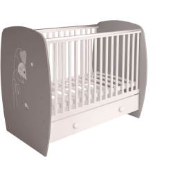 Polini Kids Cuna French 710 Amis Gris-blanco -Roban Comercio polini kids cuna french 710 amis gris blanco a273780 2