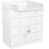 Polini Kids Mueble Cambiador French Amis 1580 Blanco -Roban Comercio polini kids mueble cambiador french amis 1580 blanco a272381