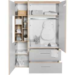 ROBA Armario Tobi 3 Puertas -Roban Comercio roba armario tobi 3 puertas a280686 4